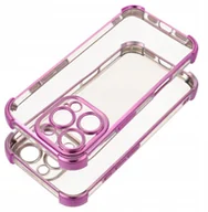 Etui i futerały do telefonów - Futerał ANTISHOCK ELECTRO do SAMSUNG A25 purpurowy - miniaturka - grafika 1