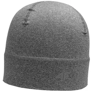 Czapka 4F Szary Melanż H4Z21 Caf004 25M - Czapki damskie - miniaturka - grafika 1
