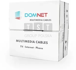 DOM5EUTP Kabel SecurityNET U/UTP kat. 5e PVC CU, 305metrów - Kable miedziane - miniaturka - grafika 1