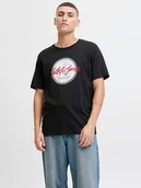 Koszulki męskie - Jack & Jones Koszulka "Urban" w kolorze czarnym - miniaturka - grafika 1