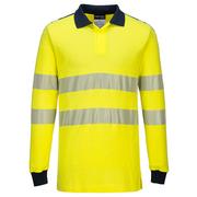 Odzież robocza - PORTWEST FR702 Trudnopalna ostrzegawcza koszulka Polo - miniaturka - grafika 1