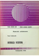 Systemy operacyjne i oprogramowanie - Materiały szkoleniowe Informacja patentowa - miniaturka - grafika 1