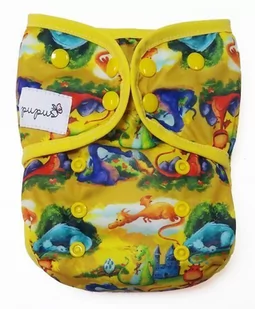 Otulacz z lamówką - SMOKI XL 10-20kg - Pieluchy - miniaturka - grafika 1