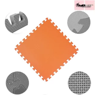 POMARAŃCZOWA MATA POD SPRZĘT DO ĆWICZENIA SIŁOWNI - Maty do ćwiczeń - miniaturka - grafika 4