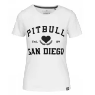 Odzież taktyczna i umundurowanie - PITBULL Middle Weight 170 Basic Love PB '25 - Biała  S (34) - miniaturka - grafika 1