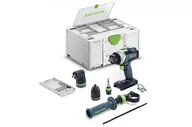 Wiertarko-wkrętarki akumulatorowe - FESTOOL 18V Wiertarko-Wkrętarka Udar QUADRIVE TPC18/4 Basic-Set (577625) - miniaturka - grafika 1