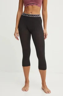 Dynafit legginsy funkcyjne Tour light Merino kolor czarny 08.0000071387 - Spodnie sportowe damskie - miniaturka - grafika 1
