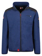 Odzież trekkingowa męska - ANAPURNA Kurtka polarowa "Turbine" w kolorze granatowym - miniaturka - grafika 1