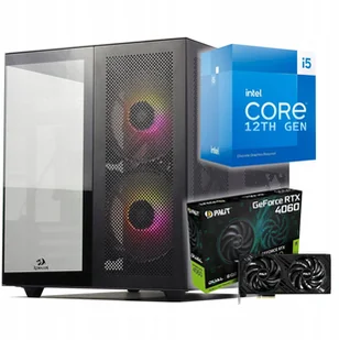 Komputer BSG Raptor V14 Intel Core i5 NVIDIA GeForce RTX 4060 32GB DDR4 1000GB SSD Windows 11 CHŁODZENIE WODNE - Zestawy komputerowe - miniaturka - grafika 1