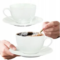 Filiżanki - Zestaw prezentowy 2 x filiżanka porcelanowa 240ML - miniaturka - grafika 1