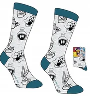 Skarpetki męskie - skarpetki skarpety męskie LOONEY TUNES KRÓLIK BUGS DIABEŁ TASMAŃSKI 40-46 - miniaturka - grafika 1