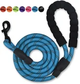 Smycze dla psów - Smycz Dla Psa Niebieska Mocna Gruba Linka 150Cm - miniaturka - grafika 1