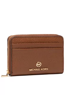 Portfele - Michael Kors MICHAEL Mały Portfel Damski Jet Set Charm 34S1GT9Z1L Brązowy - grafika 1