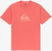 Koszulki męskie - t-shirt QUIKSILVER EV COMP LOGO 2 MINERAL RED - miniaturka - grafika 1