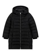 Płaszcze damskie - Guess Płaszcz zimowy J5BL23 WI140 Czarny Regular Fit - miniaturka - grafika 1