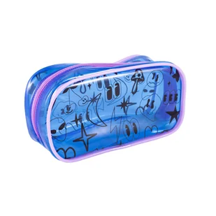 Kosmetyczka, Festivalove, Niebieski - Kosmetyczki, organizery i kuferki - miniaturka - grafika 1