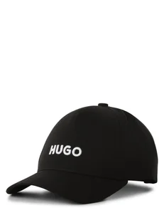 HUGO Czapka męska - Jude Mężczyźni Bawełna czarny jednolity, ONE SIZE - Czapki męskie - miniaturka - grafika 1