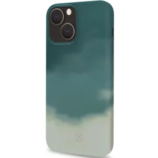 Akwarelowe etui TPU iPhone 13 Zielony - Etui i futerały do telefonów - miniaturka - grafika 1