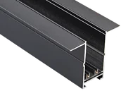 Lampy pozostałe - Szynoprzewód jednofazowy Magnetic AZ5149 podtynkowy czarny - miniaturka - grafika 1