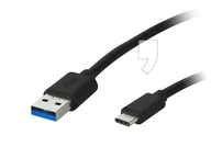Kable komputerowe i do monitorów - Blow Kabel 66-121# (USB 3.0 - USB 3.0 Typu C ; 0,50m; kolor czarny) 2_209166 - miniaturka - grafika 1