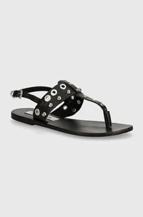 Steve Madden sandały skórzane Bionic damskie kolor czarny SM11003065 - Sandały damskie - miniaturka - grafika 1