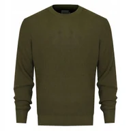 Swetry męskie - Sweter Męski PEPE JEANS Steven PM702289 Zielony - miniaturka - grafika 1