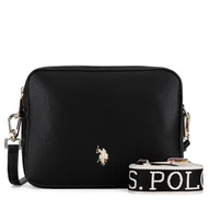 Torebki damskie - Torebka U.S. Polo Assn. BEUXT6393WVP Czarny - miniaturka - grafika 1