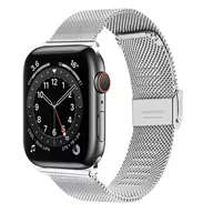 Akcesoria do smartwatchy - Apple Strado Stalowa bransoleta pasek do Watch 7 41mm (Srebrna) DNPASSTLAW741.SILVER - miniaturka - grafika 1