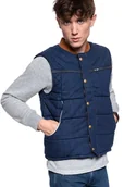 Koszulki męskie - Męski bezrękawnik Lee PADDED VEST S - miniaturka - grafika 1