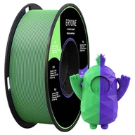 Filamenty i akcesoria do drukarek 3D - ERYONE Dual Color Matte PLA Filament for 3D Printers, 1.75mm Accuracy  /- 0.03mm, 1kg (2.2LBS)/Spool - Green and Purple - miniaturka - grafika 1