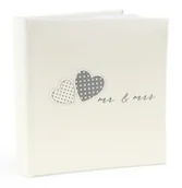 Albumy fotograficzne - Album 10x15 na 50 zdjęć Double 1 srebrne - miniaturka - grafika 1