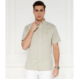 Tommy Hilfiger Koszula FLEX GINGHAM | Regular Fit - Koszule męskie - miniaturka - grafika 1