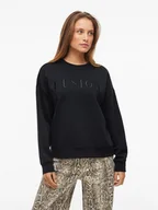 Bluzy damskie - Vila Bluza w kolorze czarnym - miniaturka - grafika 1