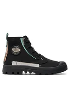 Botki damskie - Palladium Trapery PAMPA UNDERLAYER 99183-008-M Czarny - miniaturka - grafika 1