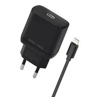 Akcesoria do smartwatchy - Beline Ładowarka sieciowa domowa 1x USB-C 30W + kabel lightning biała /white PD 3.0 BLNCW30L GaN - miniaturka - grafika 1