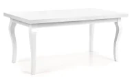 Stoły - Stół rozkładany 160 240 cm biały D6-F72 - miniaturka - grafika 1