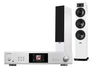 Zestawy stereo - Rotel S14 (srebrny) + Tesi 6 (biały) - miniaturka - grafika 1