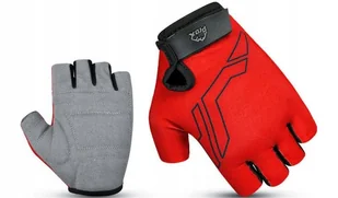 Rękawiczki rowerowe PROX krótkie BASIC czerwone XL AIR VENT - Rękawiczki rowerowe - miniaturka - grafika 1