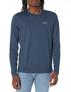 Jack Wolfskin Męski T-shirt Sky Thermal Ls T M z długim rękawem - Koszulki męskie - miniaturka - grafika 1