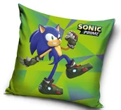 Pościel dla dzieci - POSZEWKA SONIC 40X40 NA PODUSZKĘ SZYBKI JAK BŁYSKAWICA NA JAŚKA DLA DZIECKA - miniaturka - grafika 1