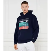 Bluzy męskie - Lacoste Bluza Lacoste x Roland Garros Relaxed fit - miniaturka - grafika 1