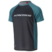 Koszulki rowerowe - Koszulka rowerowa KROSS Hyde Short Sleeve ( S) Niebiesko-czarny - miniaturka - grafika 1