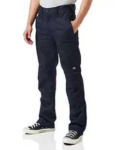 VF Dickies UK Męskie spodnie Action Flex granatowe spodnie robocze, 33 W/32 L - Spodenki męskie - miniaturka - grafika 1