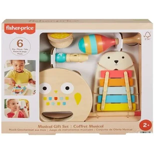 Zestaw instrumentów muzycznych FISHER PRICE HXT90 - Instrumenty muzyczne dla dzieci - miniaturka - grafika 1