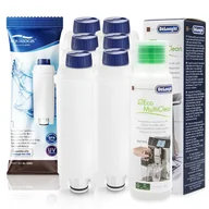 Akcesoria i części do ekspresów do kawy - Zestaw Delonghi Aqualogis AL-S002 6szt, Płyn DELONGHI SER3013 250 ml - miniaturka - grafika 1