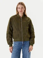 Kurtki męskie - Guess Kurtka bomber W5YL08 WHDK2 Khaki Regular Fit - miniaturka - grafika 1