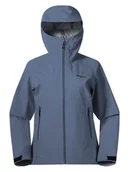 Kurtki i kamizelki sportowe damskie - Bergans Kurtka funkcyjna "Essentials" w kolorze błękitnym - miniaturka - grafika 1