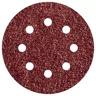 Materiały ścierne - Wolfcraft Krążki ścierne samoprzyczepne korund śr. 125 mm granulacja 80mm (25szt.) 2070100 - miniaturka - grafika 1