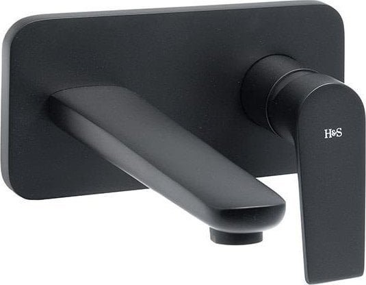 Bateria umywalkowa Hagendsen&Smith podtynkowa Czarny matowy