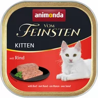 Mokra karma dla kotów - Animonda vom Feinsten Kitten, 6 x 100 g - Z wołowiną - miniaturka - grafika 1